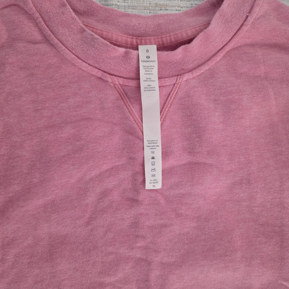 lululemon athletica Pink Crewneck Sweater - Picture 3 of 4